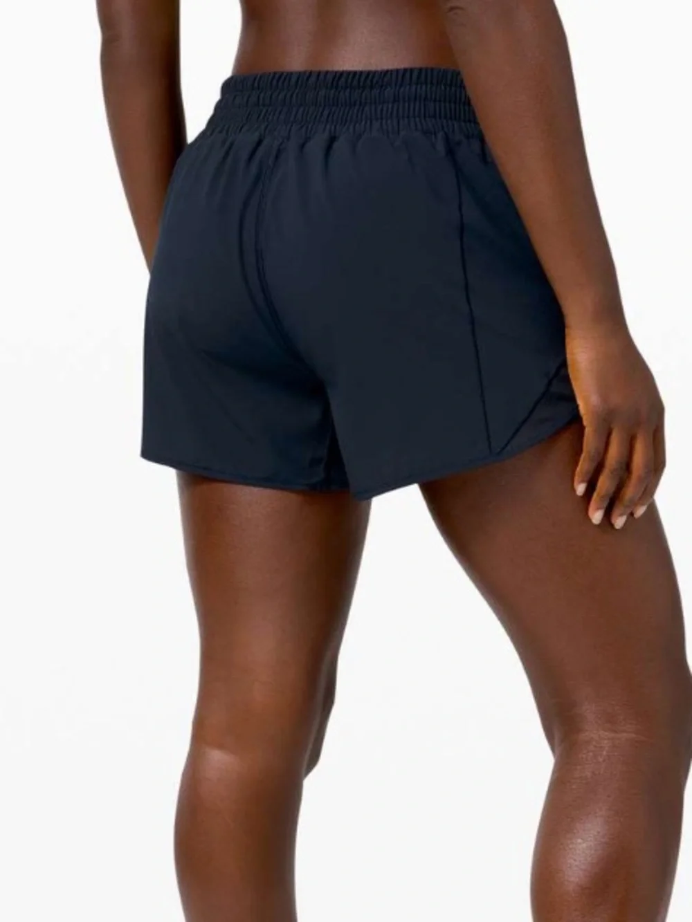 lululemon Hotty Hot Short High Rise Long 4” True Navy Sz 2